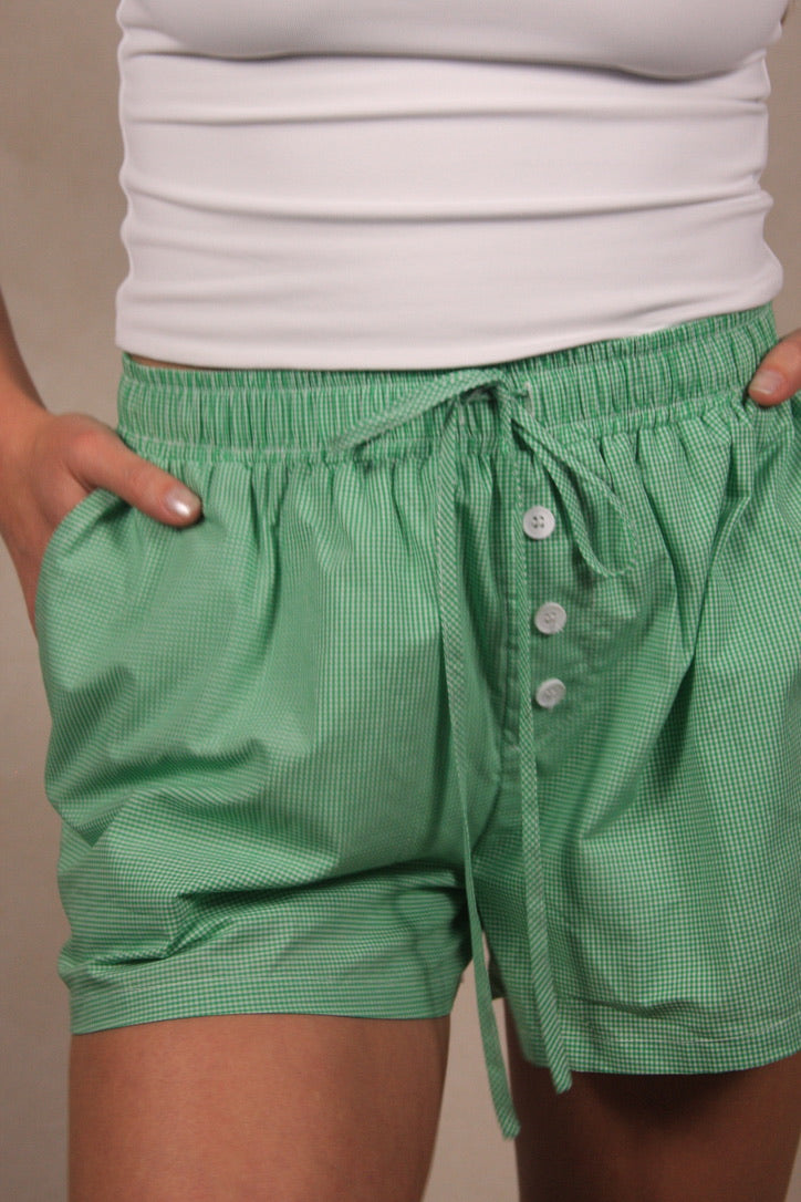 Checkered Boxer Shorts