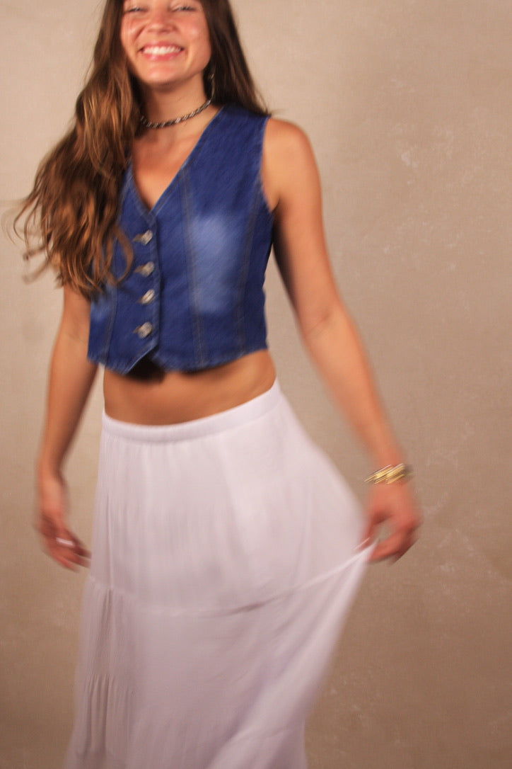 Tate Denim Vest
