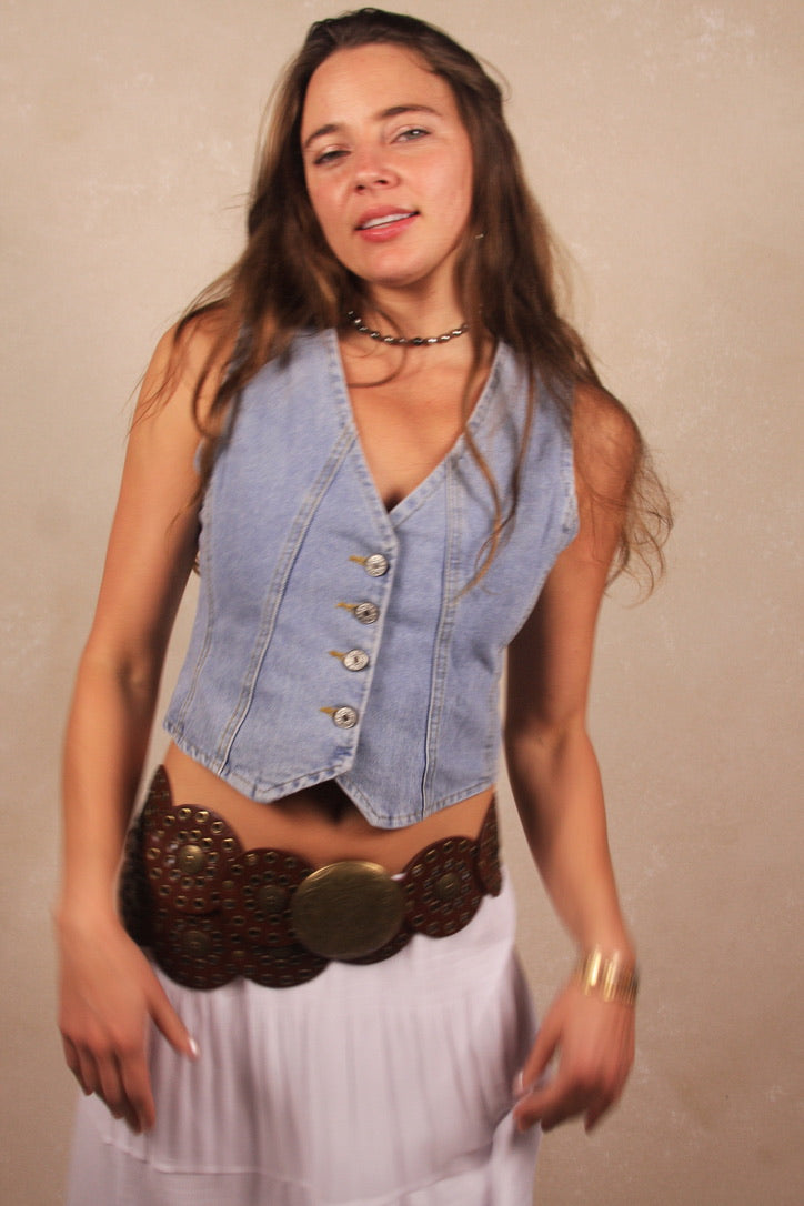 Tate Denim Vest