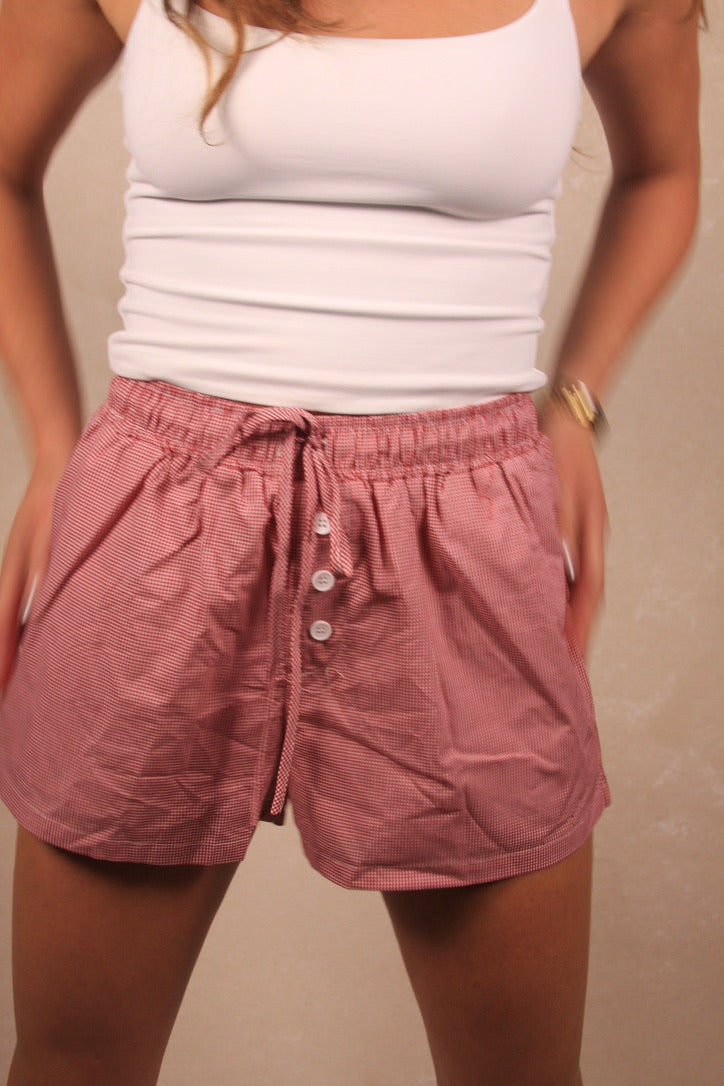 Checkered Boxer Shorts