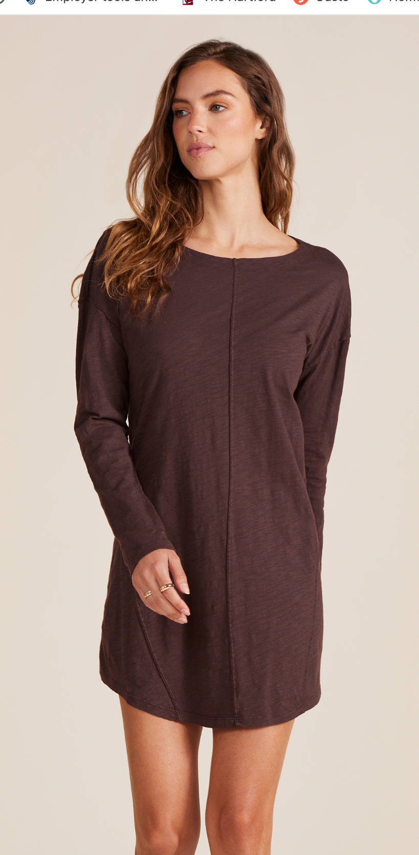 LS Seamed Dress Stormwatch
