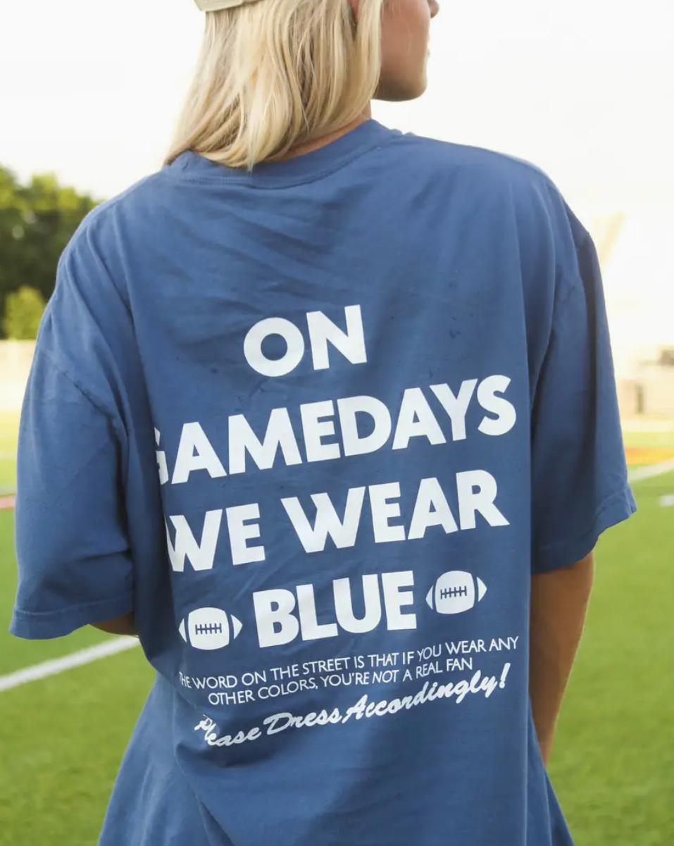 On GameDays We Wear Blue