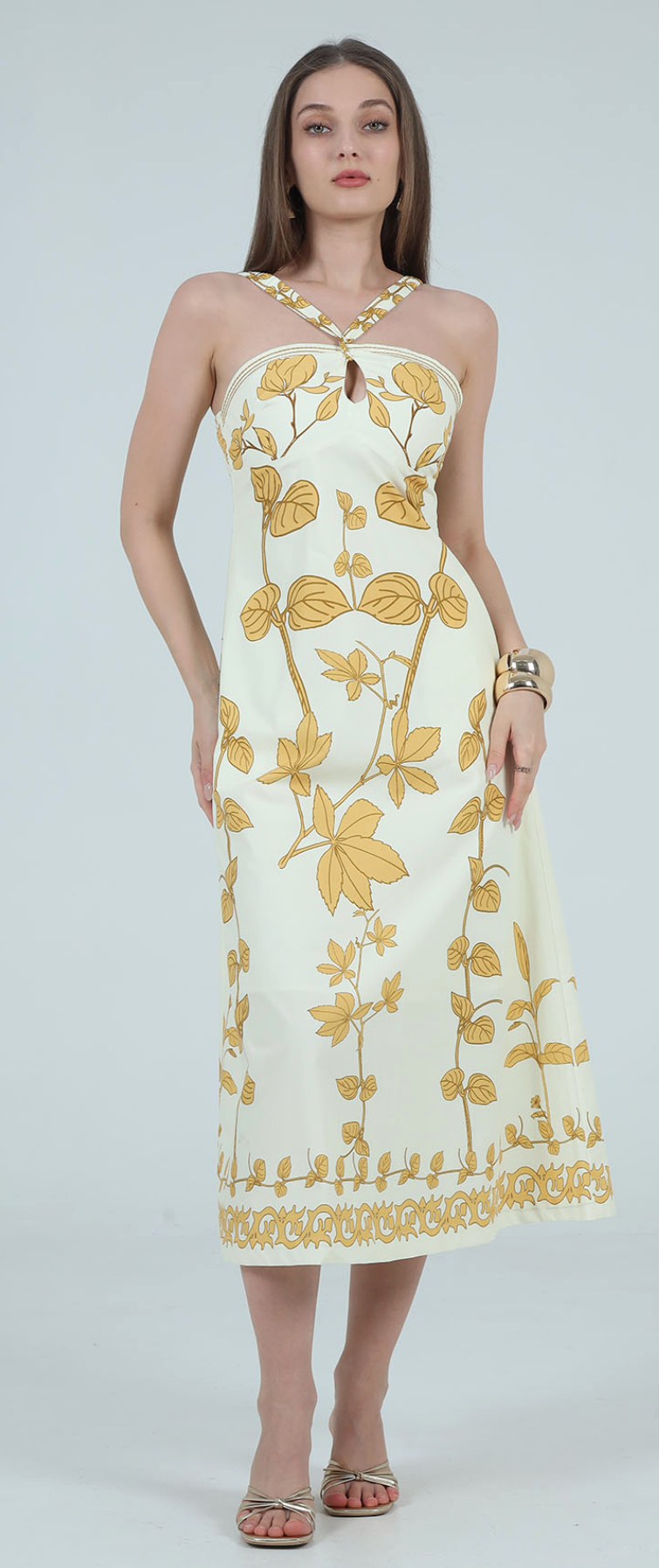 Zoey Halter Neck Maxi