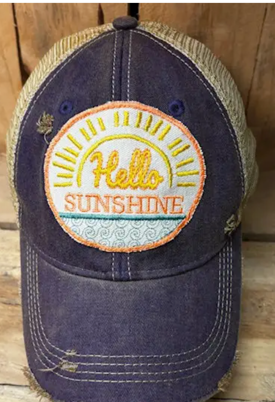 Hello Sunshine Trucker Hat