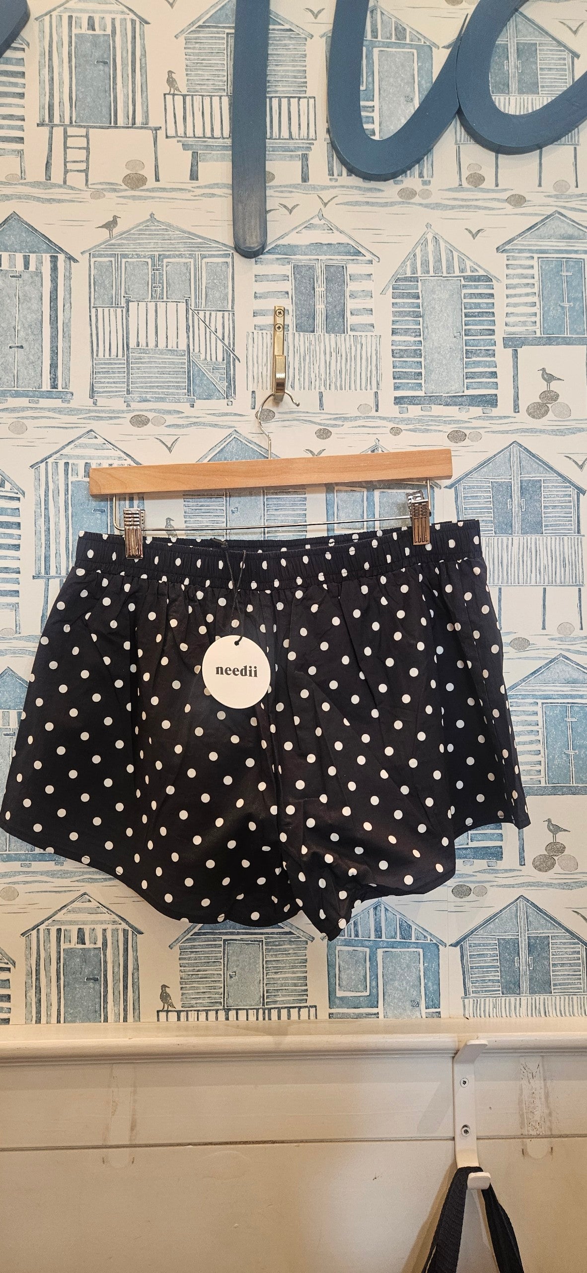 Polka Dot Mini Shorts