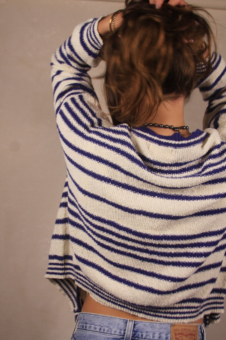 Alder Striped Cardigan