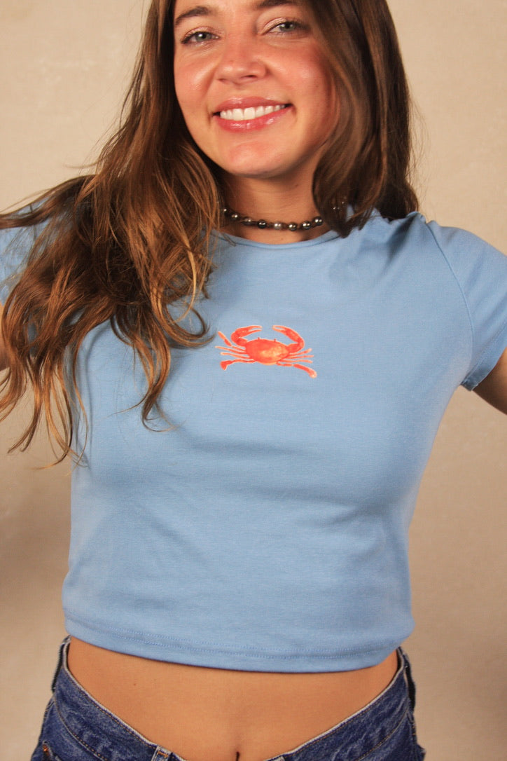 Coastal Crab Baby Tee
