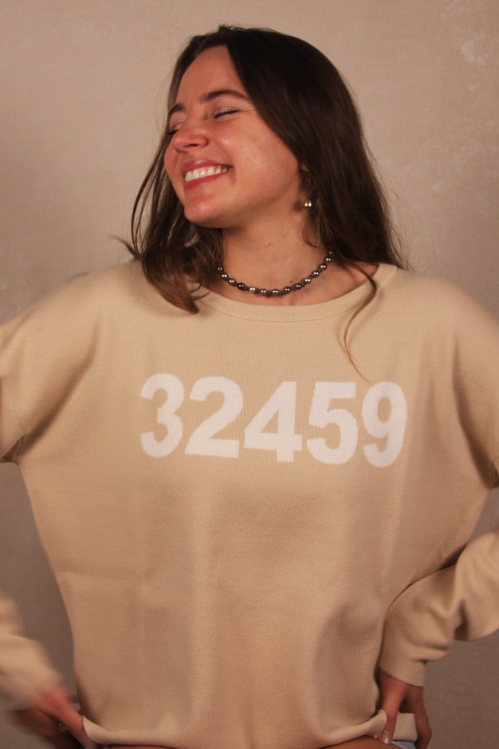Zip Code Sweater