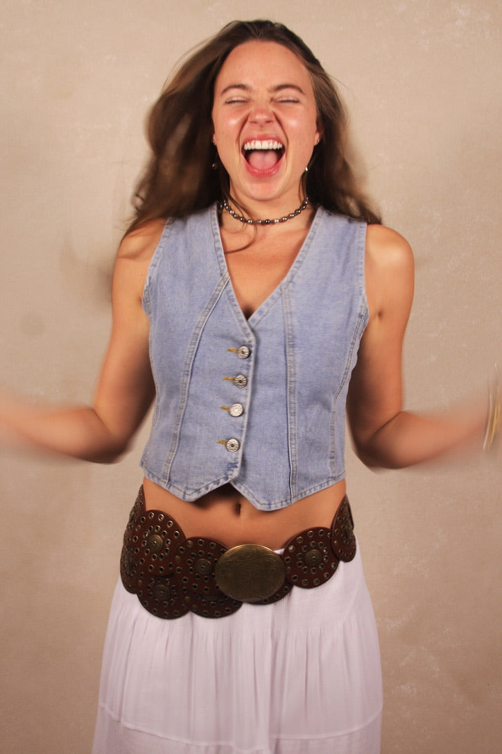 Tate Denim Vest