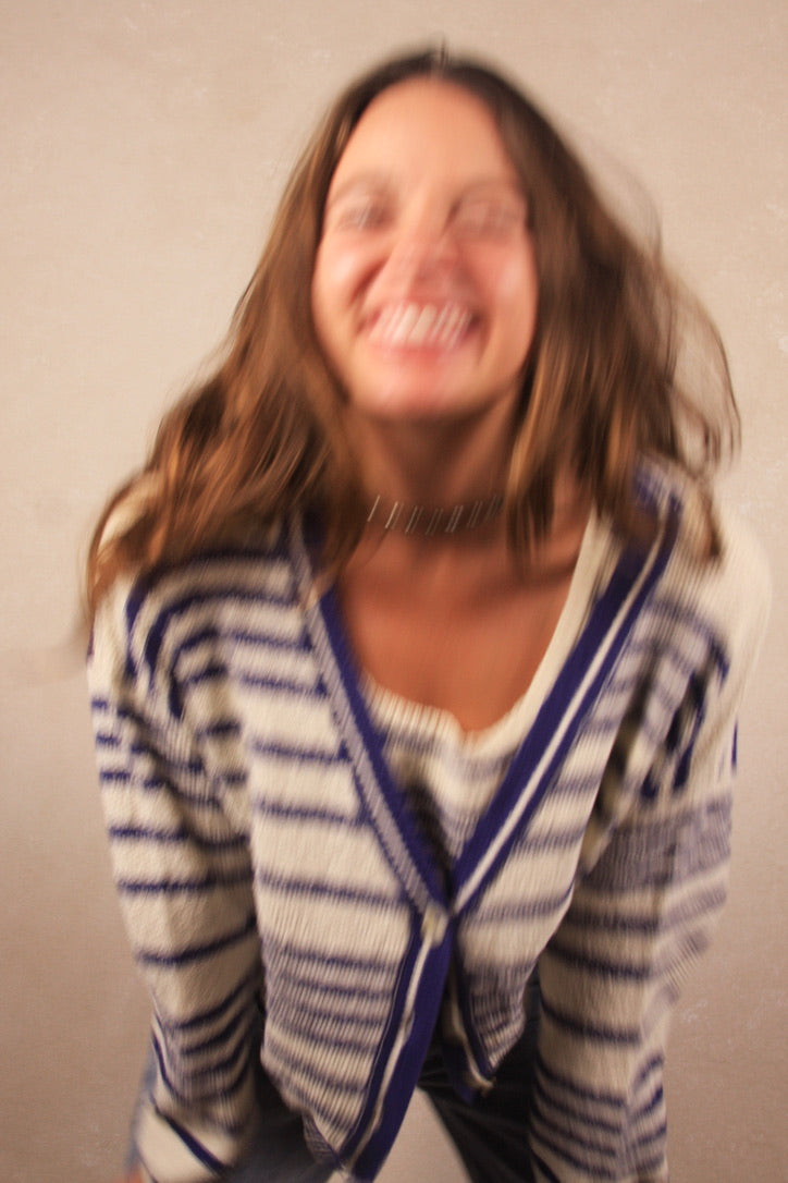 Alder Striped Cardigan