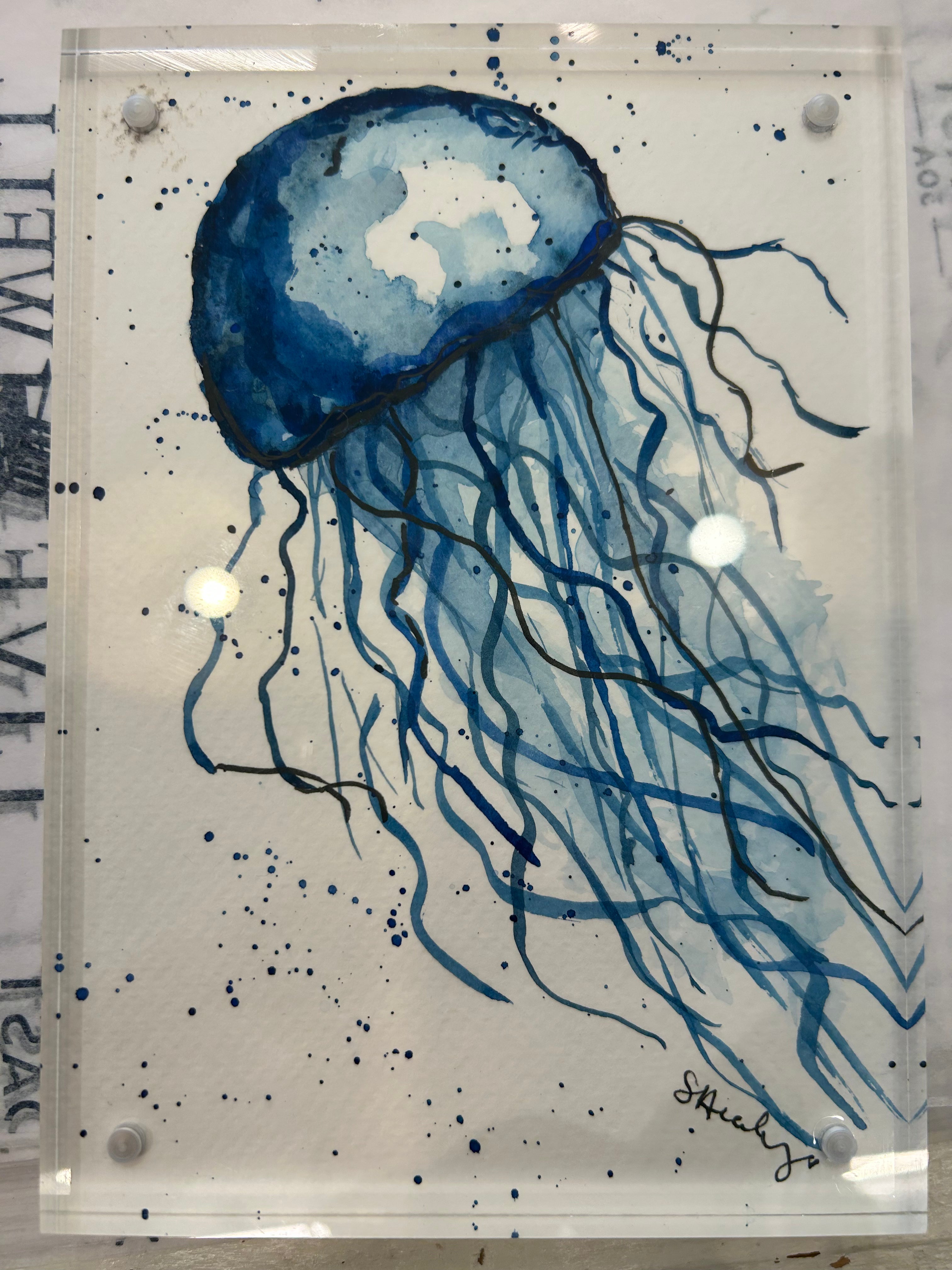 Jellyfish Watercolor