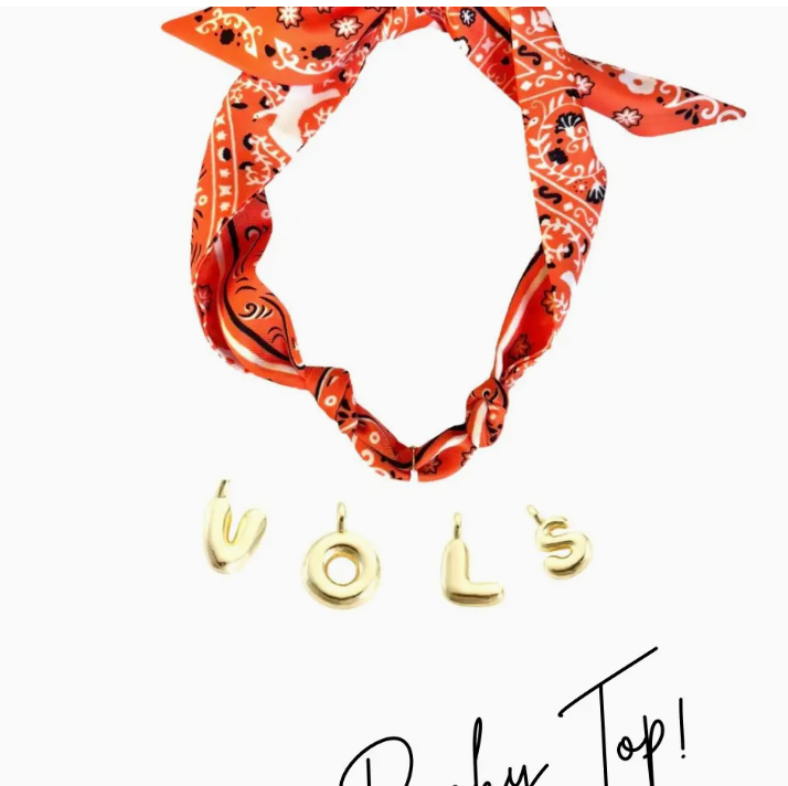 Game Day Scarf Necklace