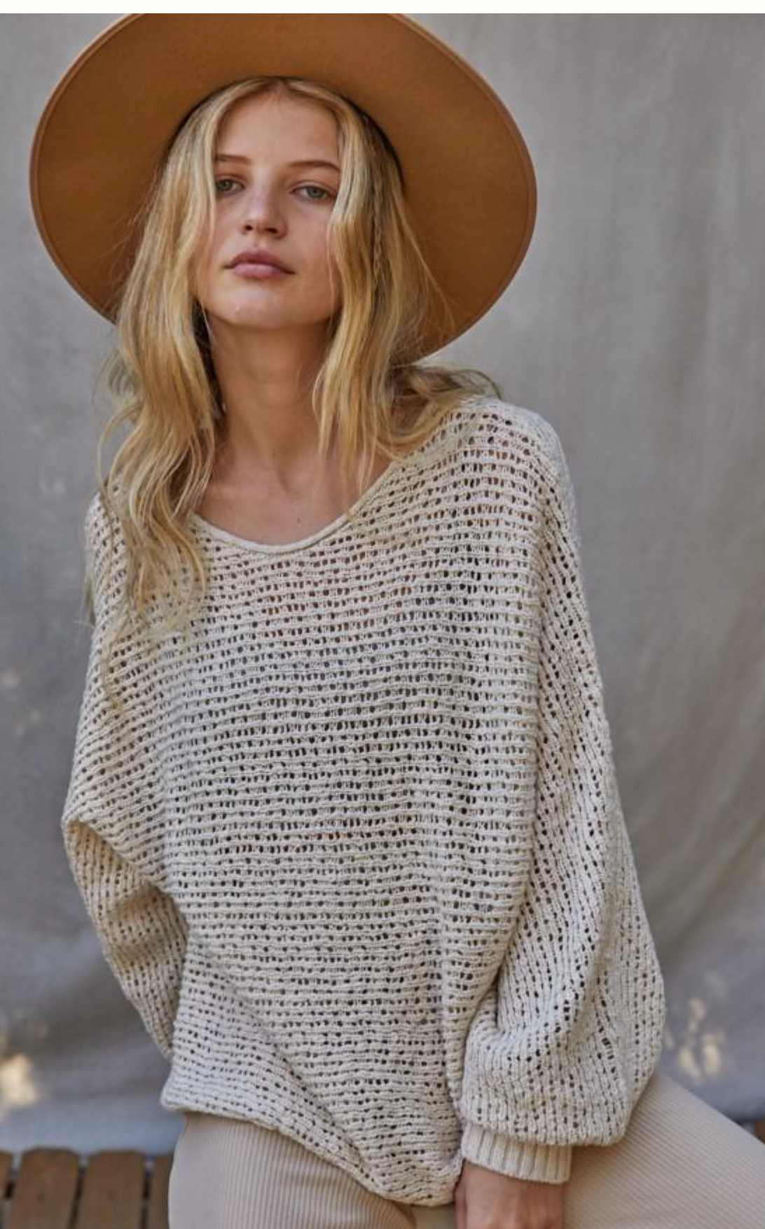 Laurel Canyon Pullover Natural