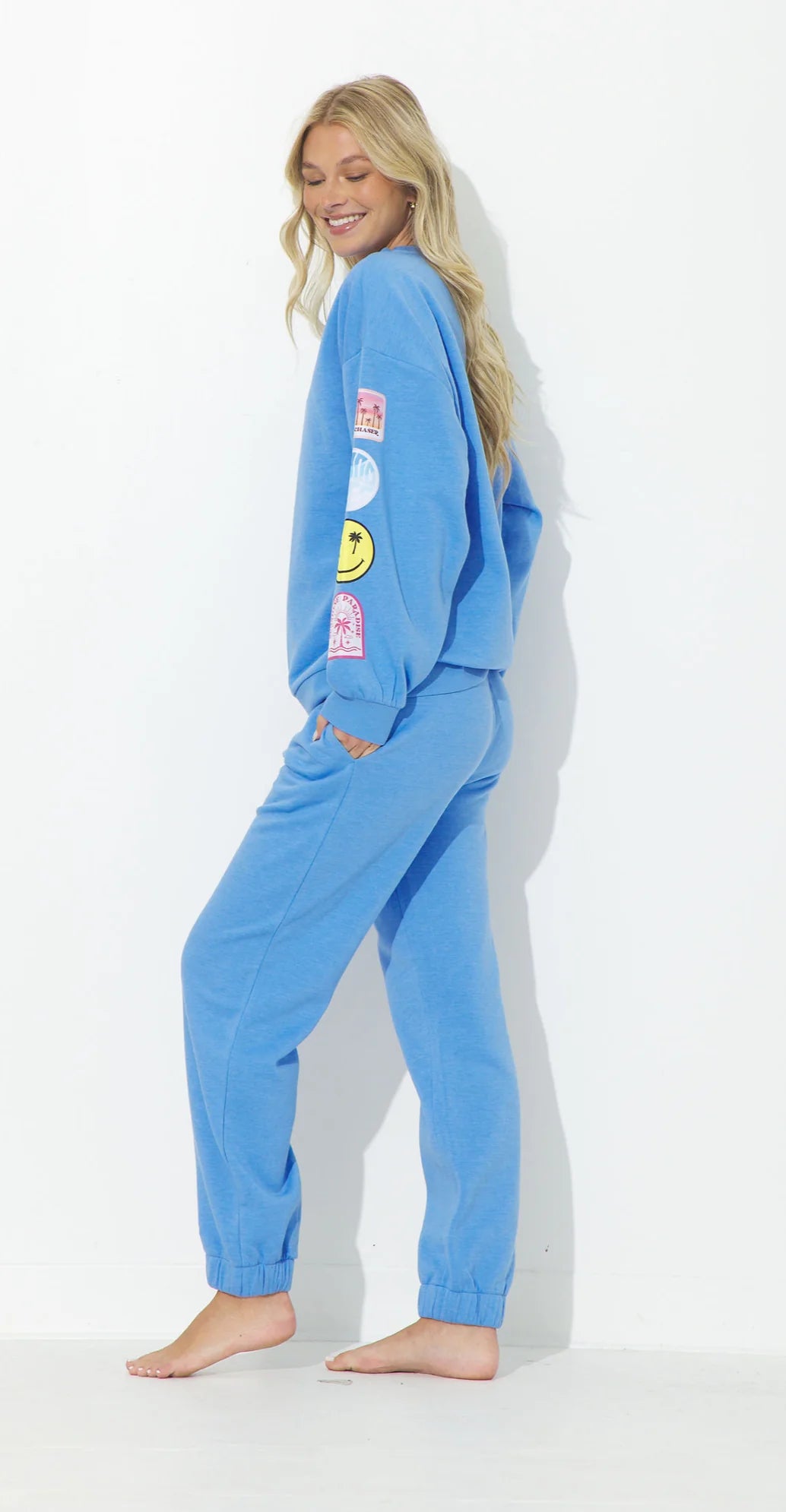 Surf Wash Joggers with Patches