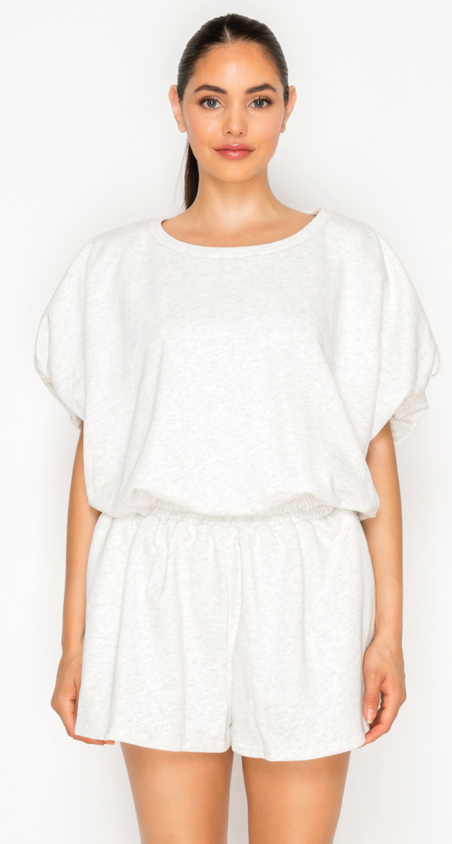 Grey French Terry Set