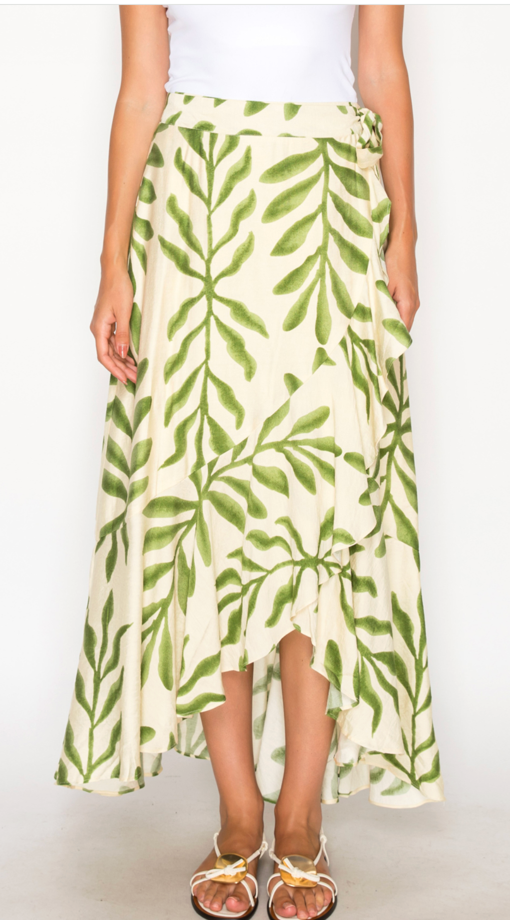Olive Fern Skirt