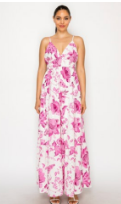 Floral Muse Maxi dress