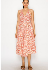 PETRA BLUSH MIDI DRESS
