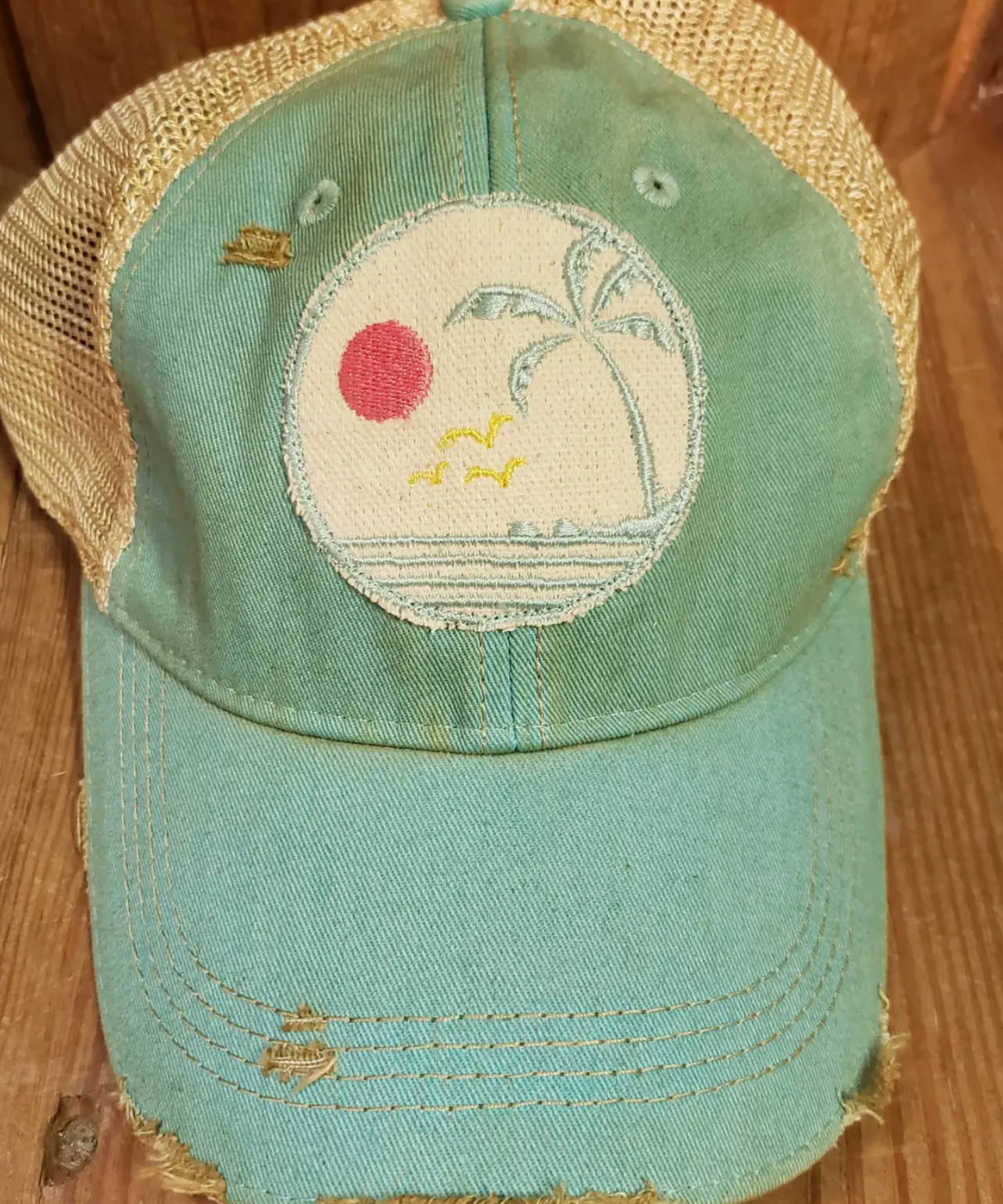 Beach Scene Trucker Hat