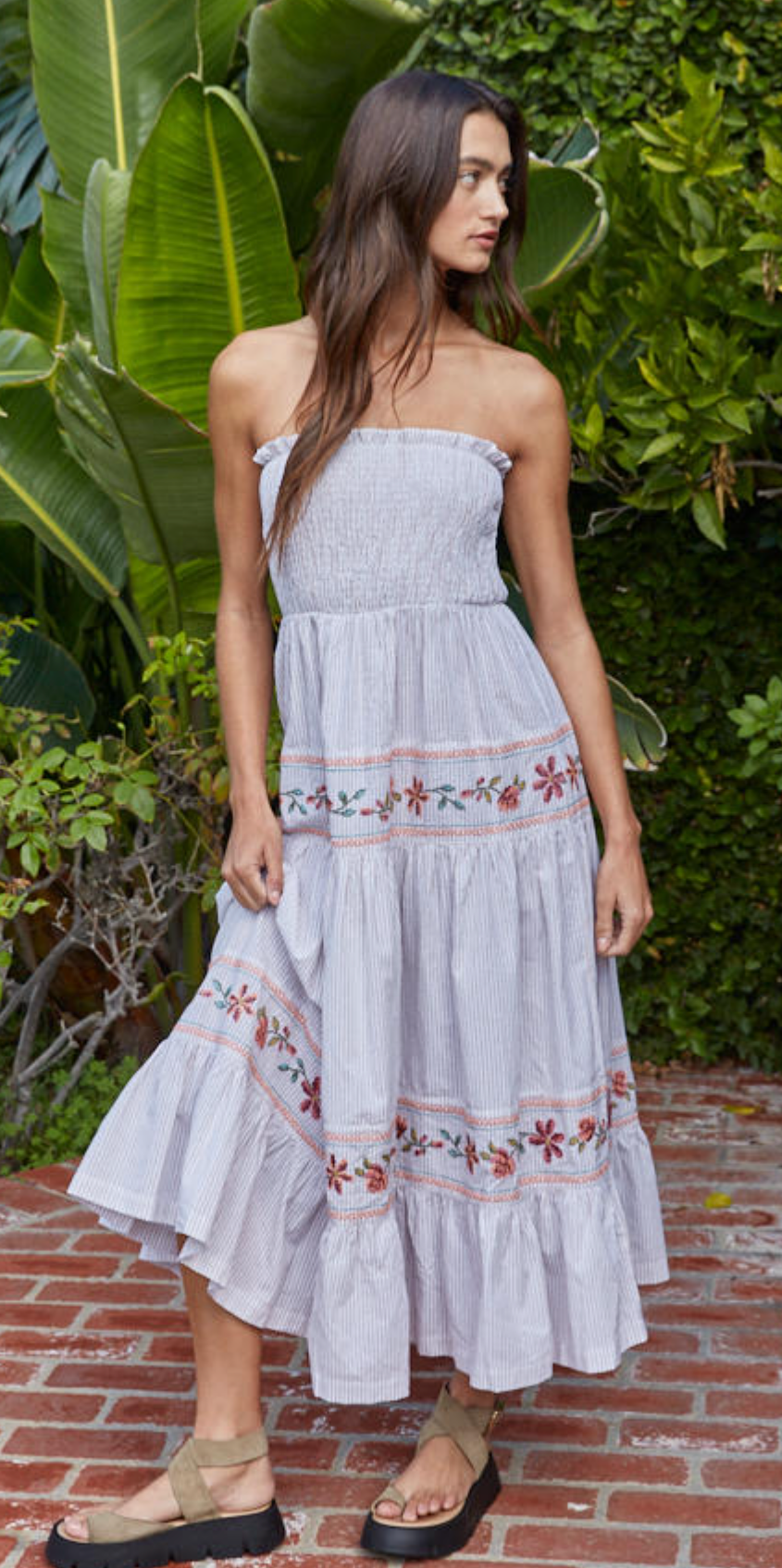 Islay Floral Smocked Dress