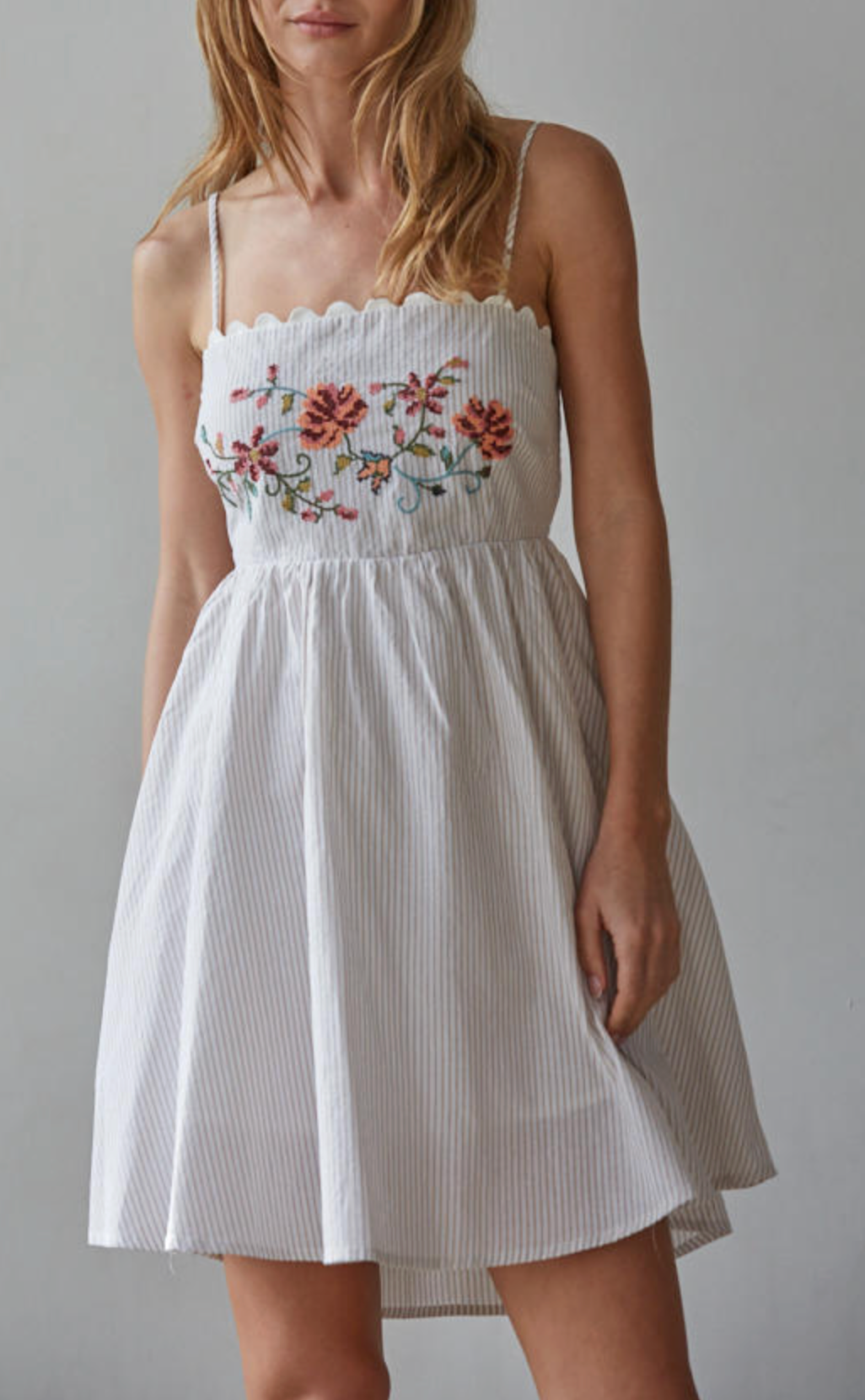 Islay Floral Bubble Mini Dress